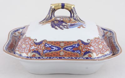 Vegetable Dish with Cover c1820s